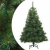 vidaXL Umetno Zložljivo Božično Drevo Zelena 120 cm PVC