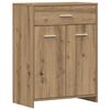 vidaXL Kopalni&scaron;ka omarica artisan hrast 60x33x80 cm inženirski les