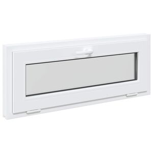 vidaXL Okno za klet RISOR 100 x 40 cm PVC in steklo