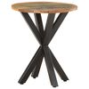 vidaXL Stranska mizica 48x48x56 cm trden predelan les