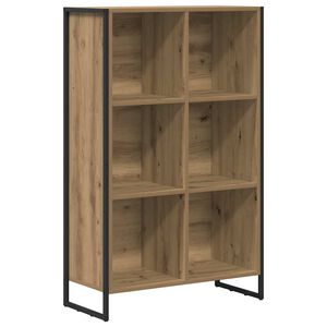 vidaXL Knjigovni omar 99,5 x 30 x 108,5 cm Inženirski les Oreh