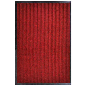 vidaXL Predpražnik rdeč 117x220 cm PVC