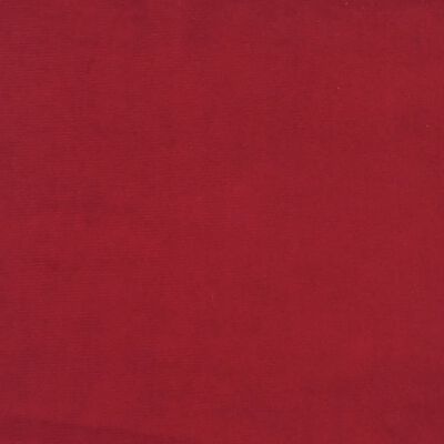 vidaXL Stolček za noge vinsko rdeč 78x56x32 cm žamet