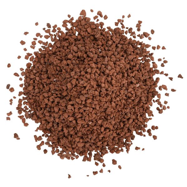 vidaXL Vulkanski kamen 25 kg rdeč 5-8 mm