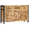 vidaXL Komoda 120x35x76 cm trden mangov les