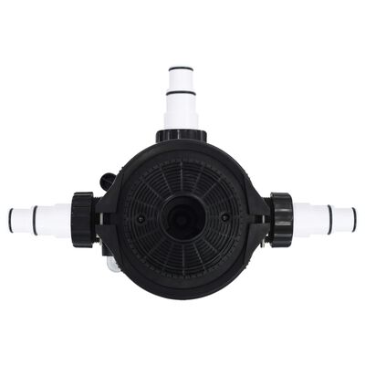 vidaXL Ventil z več priključki za peščeni filter ABS 1,5" 6-smerni
