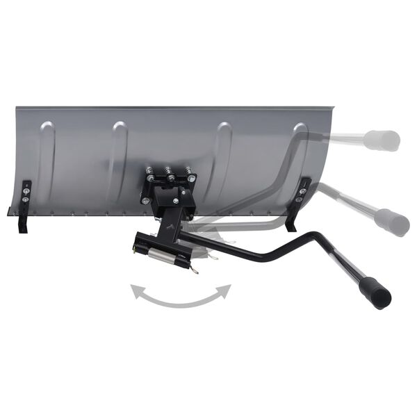 vidaXL Snežni plug za kosilnico 100 cm