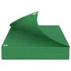 vidaXL Leno ponjava 140 g/m&sup2; 4x4 m bela