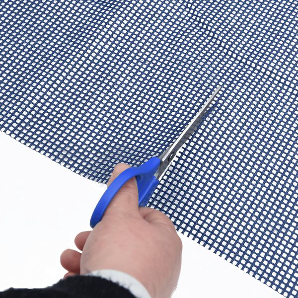 vidaXL Preproga za &scaron;otor modra 3x3 m