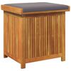 vidaXL Zunanja &scaron;katla za blazine 60x50x61 cm trden akacijev les