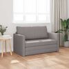 vidaXL Sofa postelja 110cm Taupe blago