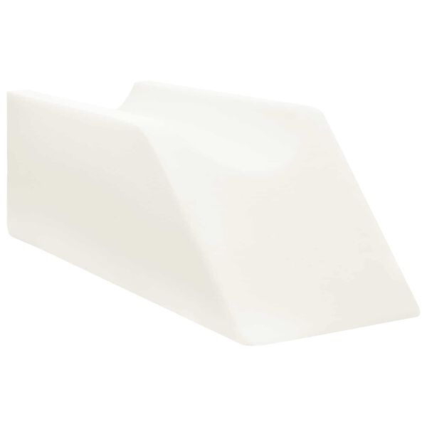 vidaXL Vzglavnik za noge Enobarvno Siva