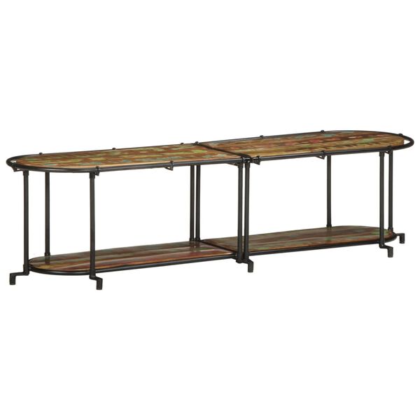 vidaXL TV omarica 160x42x40 cm trden predelan les