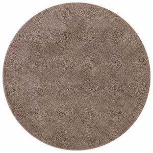vidaXL Antiskluzna Shaggy Preproga Rjava 160 x 160 cm PP