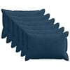 vidaXL Prevleka za blazino 6 kos HOUTEN Temno modra 30 x 50 cm