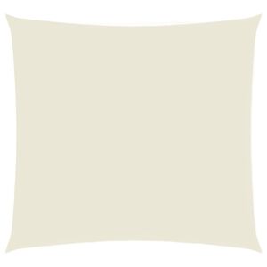 vidaXL Senčno jadro oksford tekstil kvadratno 3,6x3,6 m krem