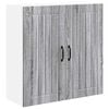 vidaXL Omarica na steni LUCCA Siva Sonoma 80 x 31 x 80 cm