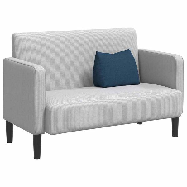 vidaXL Poglavni vzglavnik Modra 45 x 20 x 35 cm blago