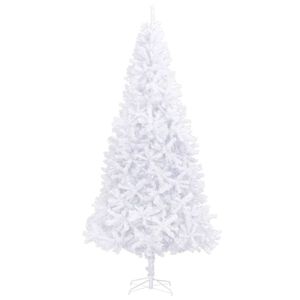 vidaXL Umetna novoletna jelka 300 cm bela