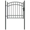 vidaXL Ograjna vrata EMMEN 104 x 86 cm Zaklenljivo
