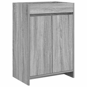 vidaXL Kopalni&scaron;ki kabinet pod umivalnikom Siva Sonoma