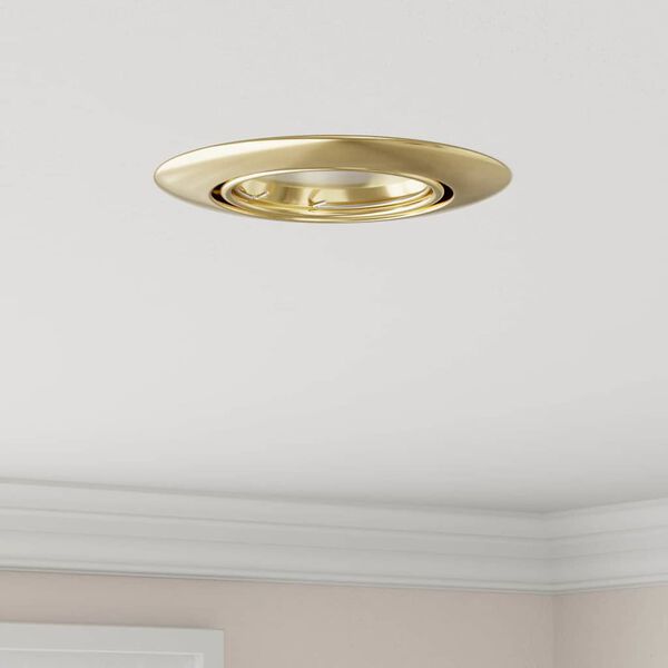 vidaXL Reflektor 12 pcs Zlata 9 x 9 x 2.5 cm Kovina