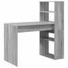 vidaXL Miza Siva Sonoma Inženirski les 113 x 54 x 120 cm