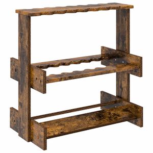 vidaXL Držalo za biljardne palice Inženirski les 60 x 35 x 60 cm