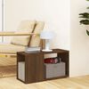 vidaXL TV omarica rjav hrast 60x24x32 cm inženirski les