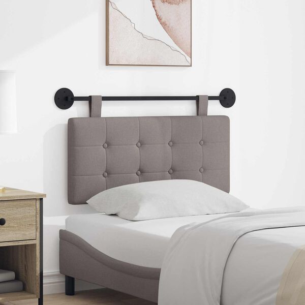 vidaXL Visoki naslon za glavo Taupe 100 x 55 x 5 cm blago