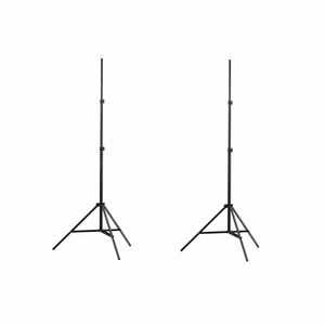 vidaXL Stojalo za Svetilko 2 kosa Vi&scaron;ina 78-210 cm