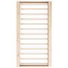 vidaXL Posteljni okvir 90x200 cm trden les