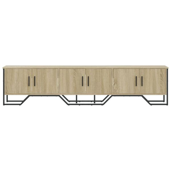 vidaXL TV omarica sonoma hrast 180x34x41 cm inženirski les