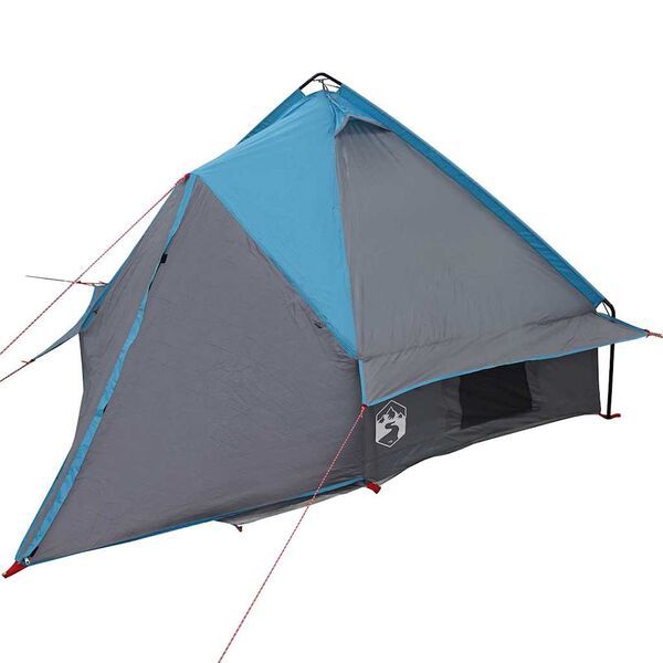 vidaXL Teepee &scaron;otor s streho Modra in siva 490 x 410 x 210 cm