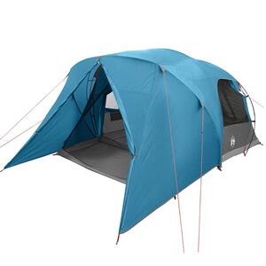 vidaXL &Scaron;otor Dome za 4 Ose s streho Modra 455 x 252 x 178 cm