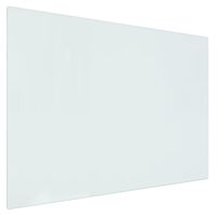 vidaXL Steklena plošča za kamin pravokotna 80x60 cm