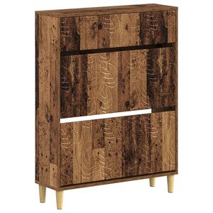 vidaXL Omara za čevlje DELFT 78 x 24 x 103 cm Inženirski les Star les
