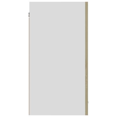 vidaXL Viseča omarica sonoma hrast 80x31x60 cm iverna plošča