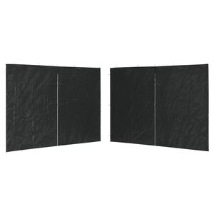 vidaXL Stranice za &scaron;otor za zabave 2 kosa z zadrgo PE antracit
