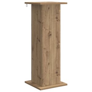 vidaXL Stojalo za rastline Artisan hrast 30,5 x 30 x 80,5 cm
