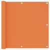 vidaXL Balkonsko platno oranžno 90x300 cm oksford blago