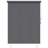 vidaXL Rolo Antracit 200 x 250 cm Tkanina in aluminij
