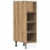 vidaXL Spodnja omarica &ldquo;Riga&rdquo; artisan hrast 20x44,5x81,5cm