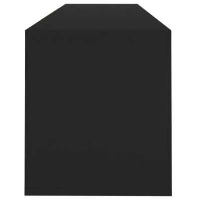 vidaXL TV omarica črna 120x30x40,5 cm iverna plošča