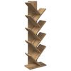 vidaXL Polica za knjige v obliki drevesa 6-nadstropna 30 x 18 x 100 cm