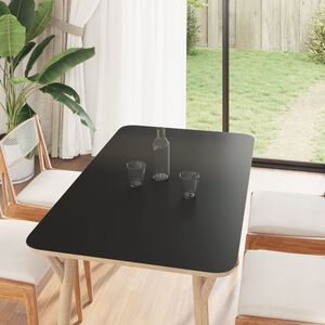 vidaXL Nalepka za pohi&scaron;tvo samolepilna mat črna 90x500 cm PVC