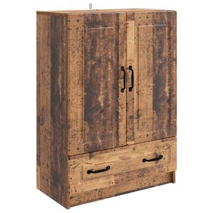 vidaXL Strani &scaron;al s predalom Star les 66 x 34,5 x 92 cm Inženirski les