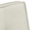 vidaXL Relaksacijski stol Cream 64x74x84 cm Velvet