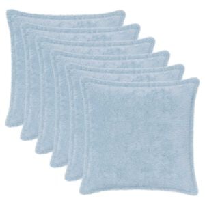 vidaXL Prevleka za blazino 6 kos HOUTEN Svetlo modra 30 x 30 cm