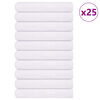 vidaXL Brisače FROGN 25 kosov bele 100x200 cm 360 g/m&sup2;